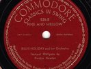 78 rpm – Billie Holiday and her Orchestra – Strange Fruit – Commodore 526
