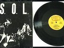 T.S.O.L s/t ep POSHBOY 1982 rare PUNK kbd early YELLOW label Social Distortion