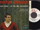 MICHEL DELPECH - PLUS D'BAC - LANGUETTE