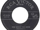 ROBINS RCA 5434 HOW WOULD YOU KNOW & LET'S GO TO THE DANCE MINT