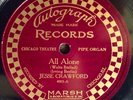 Hard-to-find Autograph label 78rpm disc ... Excellent Condition