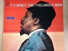 THELONIOUS MONK IT'S MONK'S TIME COLUMBIA 2 EYE 360 SOUND STEREO BLACK M- WAX