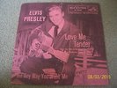 ELVIS PRESLEY Love Me Tender  USA  47-6643   RCA VICTOR     VG