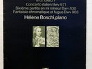 HELENE BOSCHI - JS BACH piano works L'APOSTROPHE rare private LP EX+