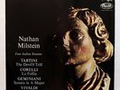 NATHAN MILSTEIN, POMMERS - TARTINI CORELLI VIVALDI - CAPITOL SP 8481 orig FR EX