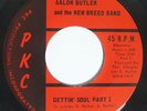 AALON BUTLER & THE NEW BREED BAND Gettin' Soul 45 on PKC Rare Funk