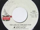 SEAN TAYLOR Too Late To Turn Back Now 45 on Magic Touch Northern Soul