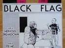 BLACK FLAG 7” Nervous Breakdown 500 made 1978 SST RECORDS (001) US Hardcore Punk