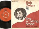 BOB DYLAN LIKE A ROLLING STONE & GATES OF EDEN DANISH NORWAY PS+45 1965 FOLK