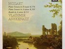 SXL 6439 - ASHKENAZY - MOZART Piano sonatas, rondo UK DECCA LP EX+