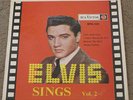 Elvis Presley RPX 1121 Sings Vol 2 EP NZ New Zealand Original 1963 NM RARE