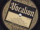 78 RPM - Red Nichols & Five Pennies - VOCALION 15498 - Washboard Blues