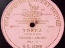 ENRICO CARUSO Pink Pre-Dog 52349 RARE OPERA 78 RPM RECORD EXCELLENT