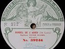 VICTOR MAUREL Fonotipia 39245/6 RARE ITALIAN 78 RPM OPERA RECORD PRISTINE SHAPE