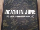 Death In June - Live At Syndrom 1996  (Ltd Box Set - 10 Copies)
