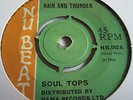 SOUL TOPS   RAIN AND THUNDER ** 1968 Pama NU BEAT 45