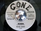 RICHIE ROBIN rare Branded popcorn r&b soul EX 45 LISTEN