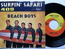 THE BEACH BOYS - SURFIN' SAFARI / 409 - PICTURE SLEEVE & 45