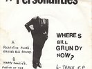 TELEVISION PERSONALTIES - WHERE`S BILL GRUNDY NOW - 7