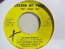 JOCK MITCHELL No Mad Woman 45 GOLDEN HIT northern soul  VG++ nice