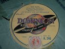 JAY WILBUR & His Orchestre AL BOWLLY Rio Rita 78 DOMINION A246