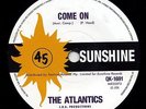 THE ATLANTICS Come on MOD PSYCH GARAGE FREAKBEAT BEAT BESPOKE Listen
