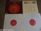ORFF CARMINA BURANA 2 LP SHAW TELARC AUDIOPHILE LP GATEFOLD EX COND RARE NR
