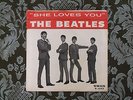 Beatles-ORIGINAL PICTURE SLEEVE+45-swan 4152-SHE LOVES YOU 1964