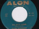 ALLEN TOUSSAINT Go Back Home RARE SUPERB deep soul 45 Poor Boy Got To Move HEAR