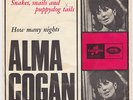 ALMA COGAN Snakes Snails & Puppydog Tails FUZZED MOD DANCER garage Denmark 45