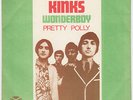 KINKS Wonderboy RARE M- Denmark 45 UNIQUE p/s UK psych mod garage Pretty Polly