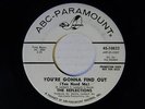 The Reflections 45 You're Gonna Find Out / Long Cigarette   ABC VG+