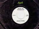 45 RPM  Ringo Starr APPLE DJ PROMO 1849 Back Off Boogaloo