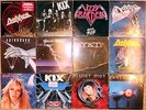 Heavy Metal, Hair & Glam, 12 Vinyl Record Lot, 10 LP & 2 12