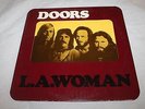 THE DOORS - L.A. WOMAN - VINYL LP 1ST PRESS EKS-75011 CRUCIFIX INSERT NEAR MINT
