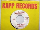 GREGORY HOWARD with the CADILLACS When In Love WHITE LABEL PROMO doo-wop 45 e125