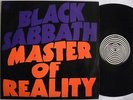 BLACK SABBATH MASTER OF REALITY LP BRAZIL ONLY COVER RARE PRESSING 1971 VERTIGO