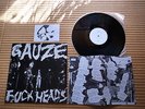 GAUZE FUCK HEADS ADK Original LP gism crow bastard death side lip cream execute