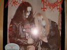MAYHEM / MORBID a Tribute to the black Emperors 1.press SPLIT LP 94 JAPAN PRESS