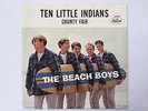 THE BEACH BOYS - TEN LITTLE INDIANS / COUNTY FAIR - PICTURE SLEEVE & 45