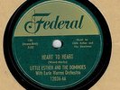 RHYTHM 'N BLUES 78 : LITTLE ESTHER & THE DOMINOES ON FEDERAL 12036