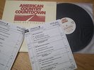 American Country Countdown with Bob Kingsley 33RPM LP Record - 10 Sets Available