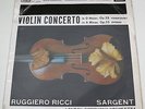 SXL 2279 (WBg - Ed. 1) TCHAIKOVSKY / DVORAK: VIOLIN CONCERTOS – RICCI / SARGENT