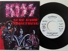 KISS 'Sure Know Something' 1979 Italian white-label PROMO 7