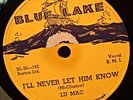 FEMALE CHICAGO BLUES 78 - LOU & LU MAC - BLUE LAKE LABEL
