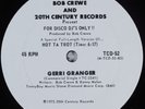 GERRI GRANGER Hot Ta Trot  BOB CREWE & 20TH CENTURY 12