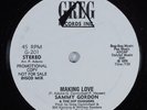 SAMMY GORDON Making Love GREG 12