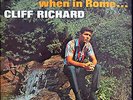LP / CLIFF RICHARD / WHEN IN ROME / RARITÄT /