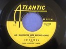 RARE Blues 45 Ruth Brown Am I Making The Same Mistake Again 1st Atlantic 45-919