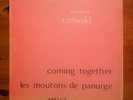 FREDERIC RZEWSKI (AVANT GARDE OPUS ONE) Attica, Coming Together U.S. LP CLEANED